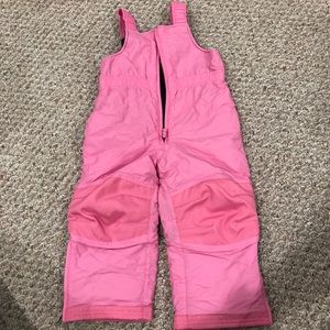 LL Bean girls Bibb snowpants